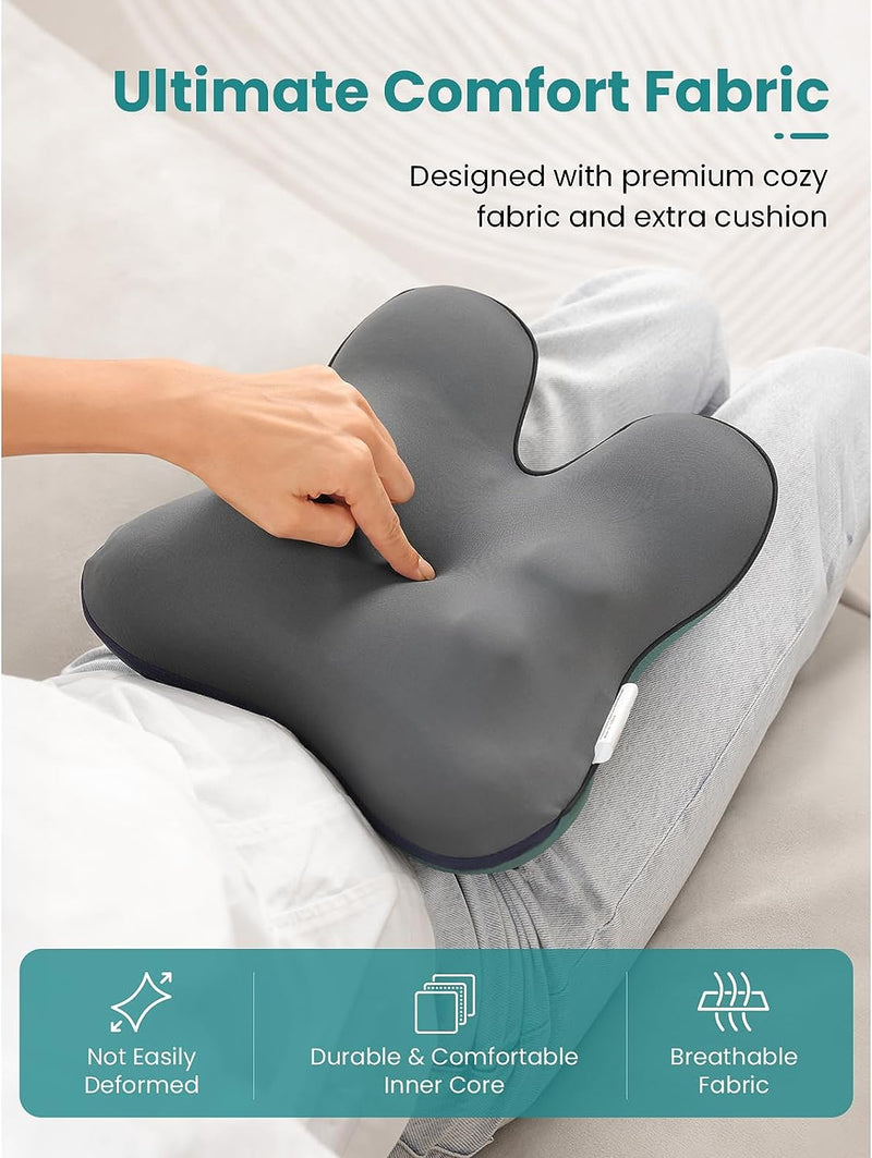 BOB AND BRAD Back Massager with Heat, EZBack Corded Neck Massager Back Massager for Pain Relief Deep Tissue, Shiatsu Back Shoulder and Neck Massager, Massage Pillow for Full Body, Gifts for Women Men