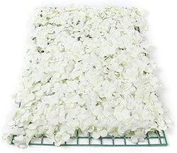 LoyalHeartDY Flower Wall Panels - 20 PCS Artificial Hydrangea Decor for Home Wedding Party - 24 X 16 - Christmas Festival Photo Backdrop