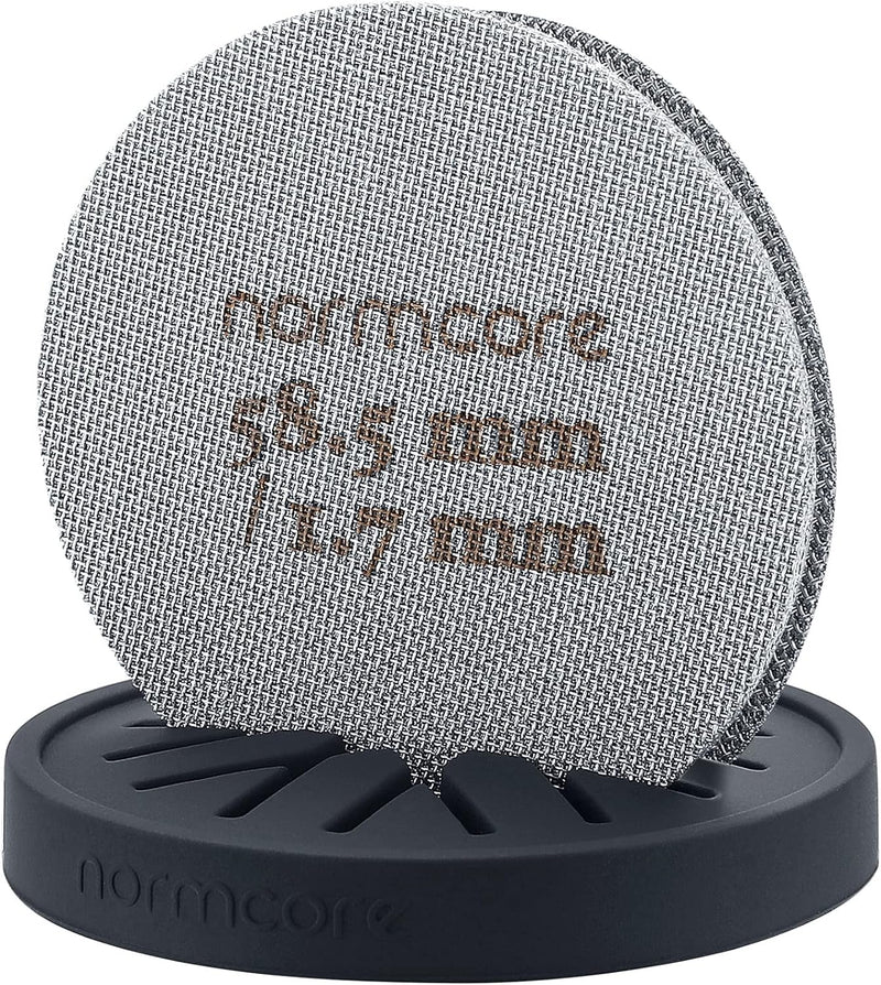 Normcore 53.3mm Puck Screen - Lower Shower Screen - Metal Contact Screen for Espresso 54mm Portafilter Filter Basket - 1.7mm Thickness 150μm - 316 Stainless Steel