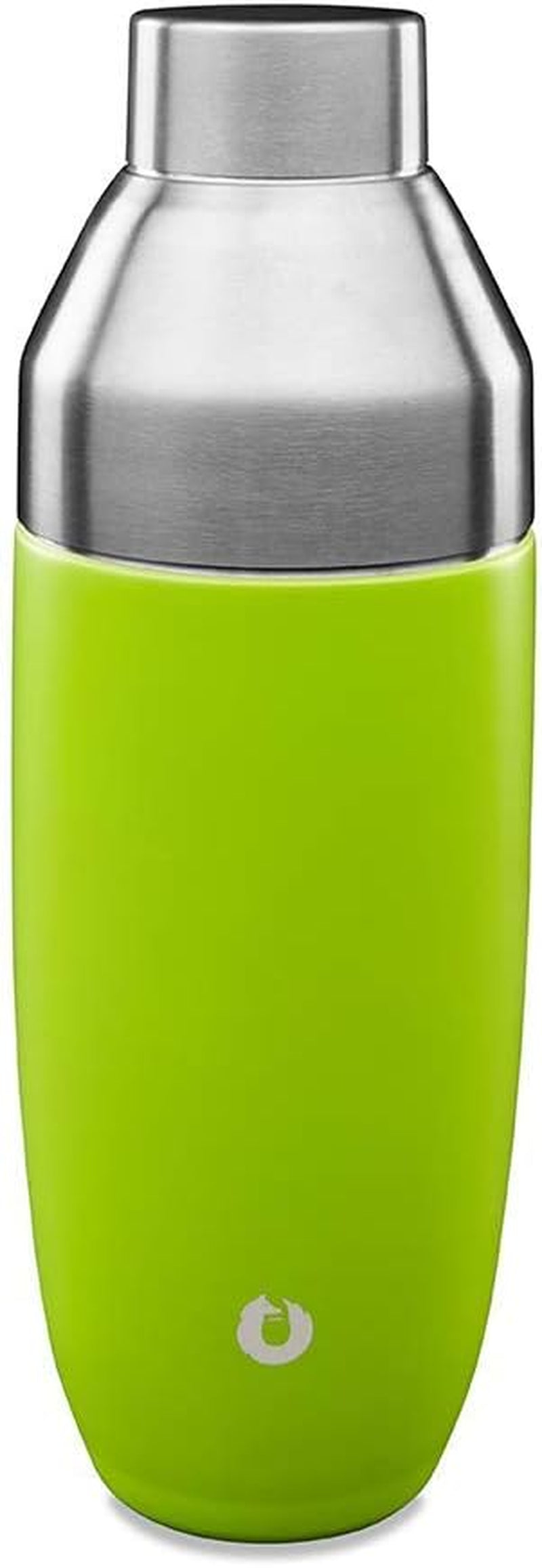 SNOWFOX C90024-15 Premium Vacuum Insulated Stainless Steel Cocktail Shaker-Home Bar Accessories-Elegant Drink Mixer-Leak-Proof Lid With Jigger & Built-In Strainer-Black/Gold-22oz.