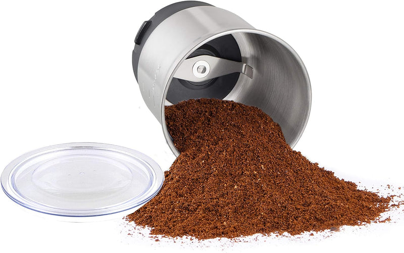 DR MILLS DM-7412N Electric Dried Spice and Coffee Grinder,And Dry ingredients grinding cup, And wet ingredients grinding cup