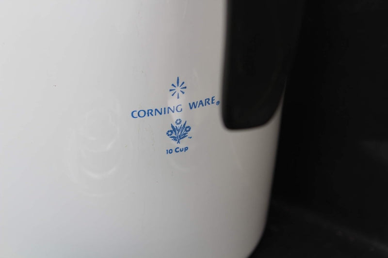 Corning Ware Blue Cornflower 10 Cup Electric Coffee Pot Maker Percolator with Cord