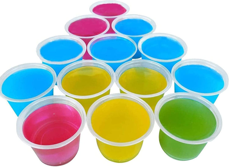 [400 Count -1oz] Disposable Plastic Shot Glasses,Clear Small Cups,Condiment Cups,CondimentsTasting, Sauce, Dipping, Samples Cups