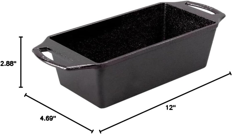 Lodge Cast Iron Loaf Pan 8.5x4.5 Inch