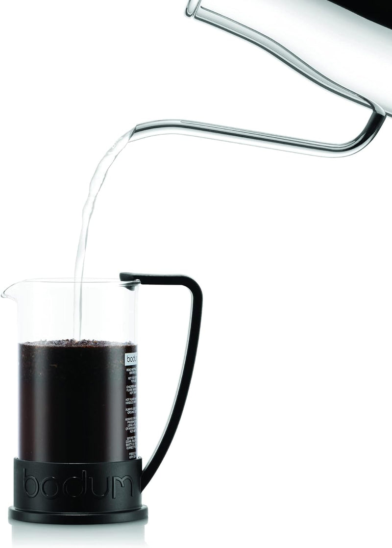 Bodum 10948-01BUS Brazil French Press Coffee and Tea Maker, 12 Ounce, Black