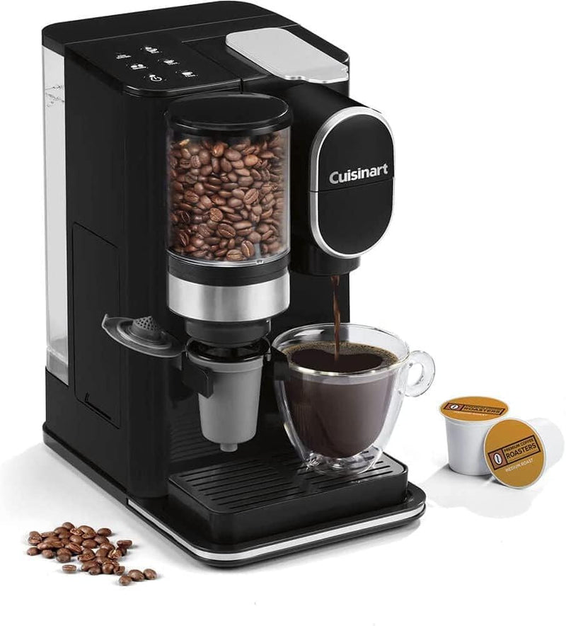 Cuisinart DGB-800 Fully Automatic Burr Grind & Brew, 12-Cup Glass, Silver