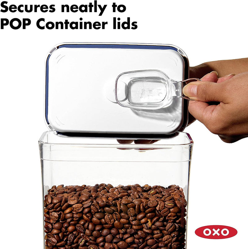 OXO Good Grips POP Container Coffee Scoop, Clear