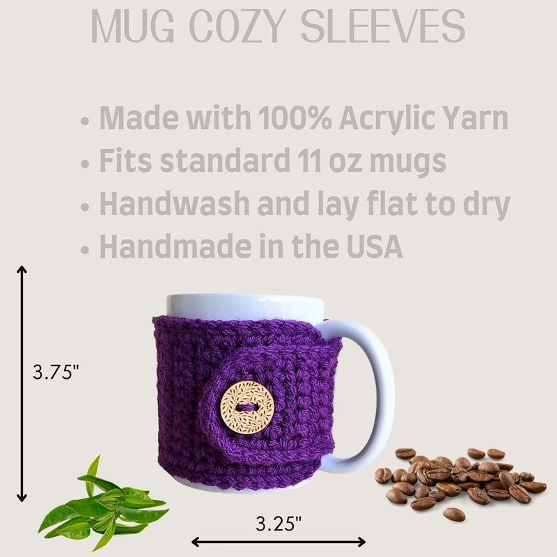 Tea Cozy for Mugs (Purple)