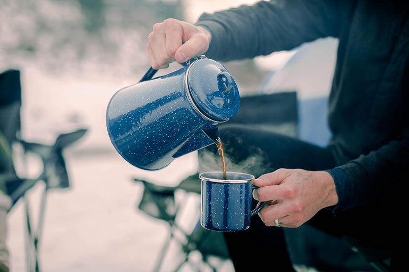 Stansport Enamel Coffee Pot