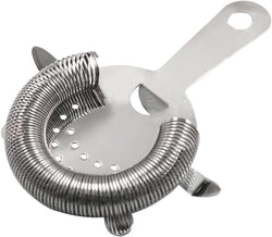 Sky Fish Hawthorne Cocktail Strainer Stainless Steel Bar Strainer Professional 4 Prong Strainer with 100 Wire Spring