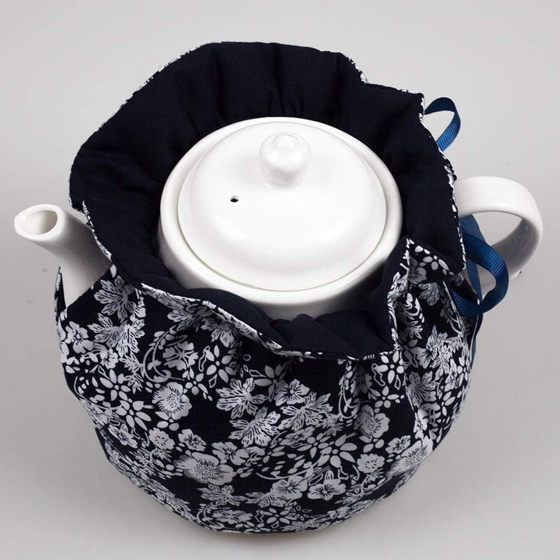 Tea Pot Cozies, Cotton Vintage Floral Teapot Dust Cover Tea Cosy, Kitchen Home Decorative Tea Pots Cozy with Insulation Pad for Housewife, Friend, Mom