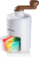 MANBA Ice Shaver and Snow Cone Machine - Premium Portable Ice Crusher and  Shaved Ice Machine with Free Ice Cube Trays - BPA Free 