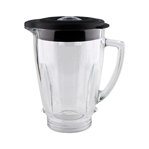 Clear Glass Jar for Oster Pro 1200 Blender Replacement