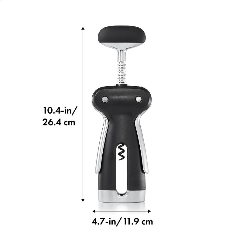 OXO SteeL Winged Corkscrew with Removable Foil Cutter, INOXO.3113400ML