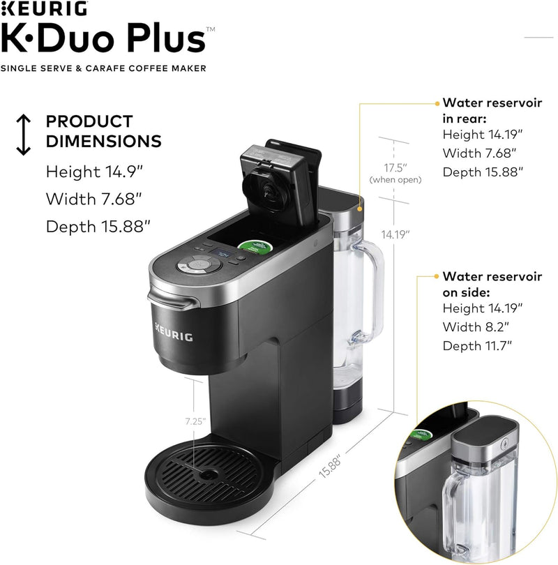 Keurig® K-Duo Plus™ Single Serve & Carafe Coffee Maker