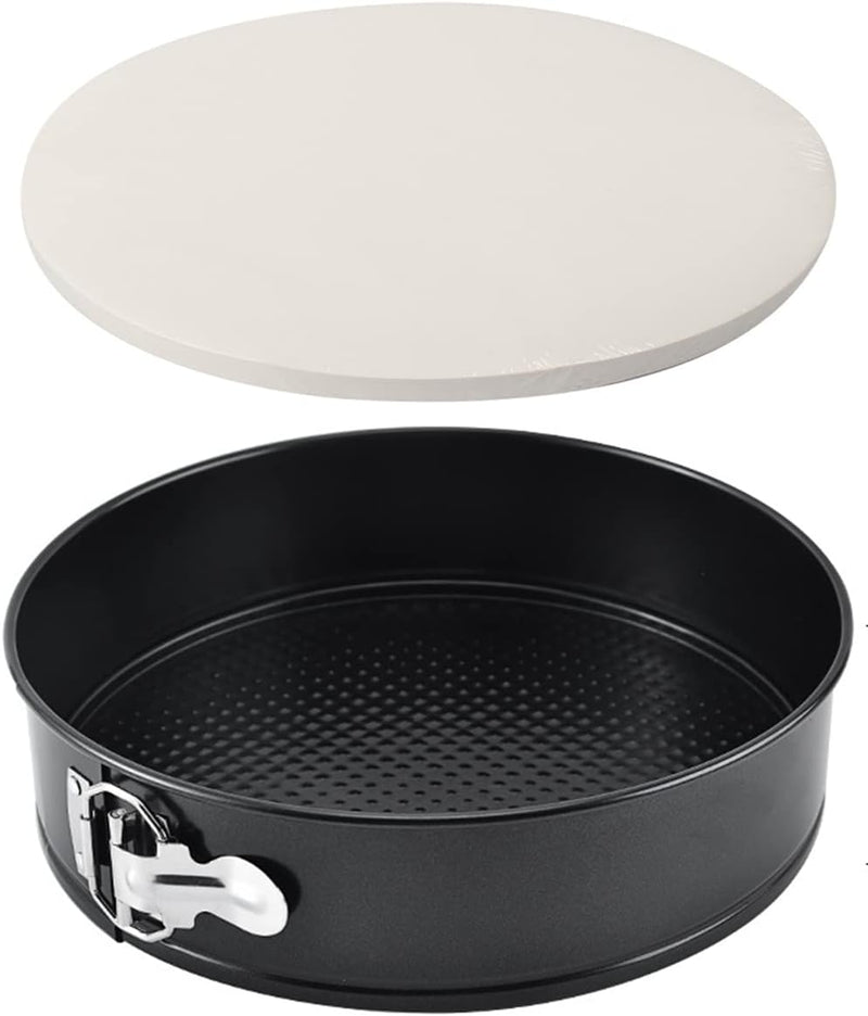 Tellshun 10 Springform Pan - Nonstick Leakproof Round Baking Mold for Cakes Cheesecakes Pizza Quiches