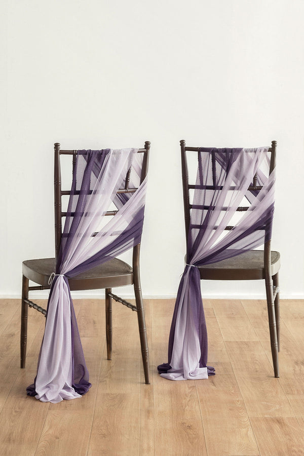 Aisle  Chair Decor Set - Purple  Lilac