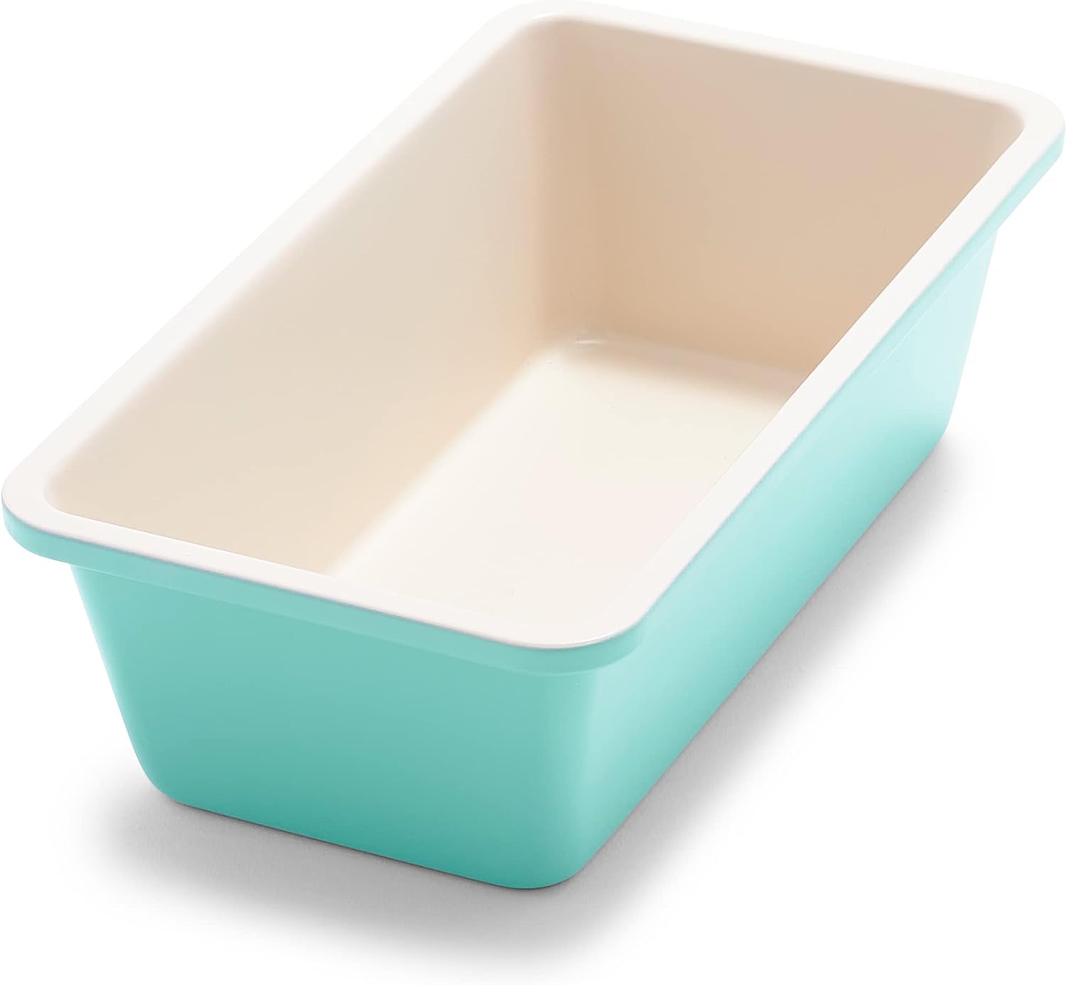 GreenLife Healthy Ceramic Nonstick, 13 x 9 Quarter Cookie Sheet Baking Pan Set, PFAS-Free, Turquoise