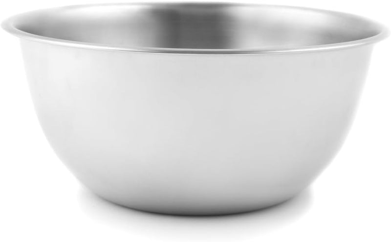 Fox Run Brands Stainless Steel Mixing Bowl - 275-Quart 9 x 9 x 4 inches - Metallic