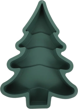 Silicone Christmas Tree Cake Molds - Non-Stick Green