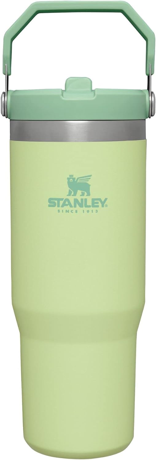 Stanley Stainless Steel Tumbler with Straw - Vacuum Insulated Water Bottle