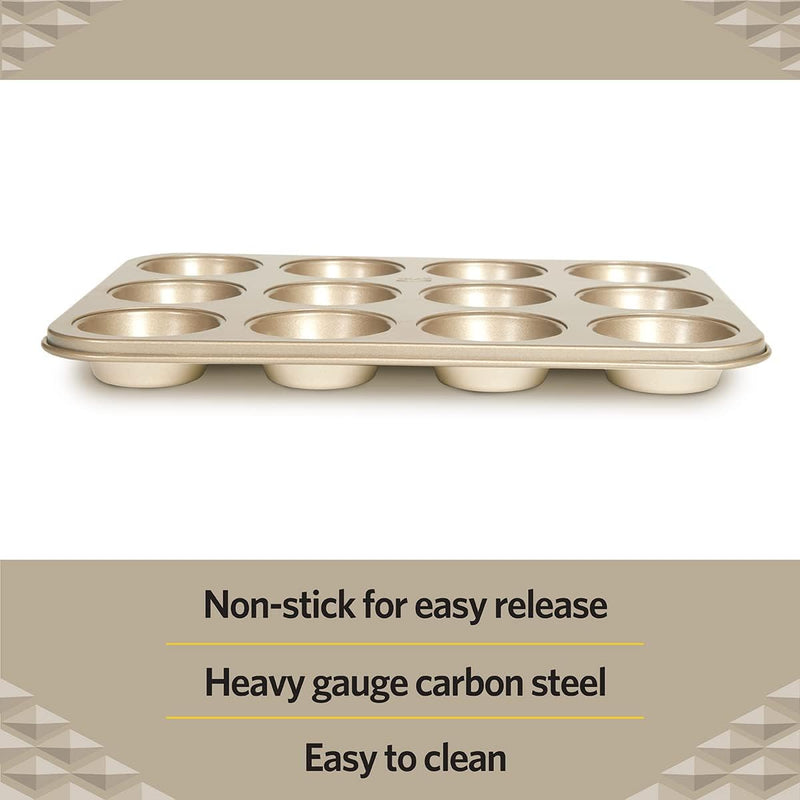 Heavy Duty Nonstick Jumbo Muffin Pan with 6 Large Baking Cups