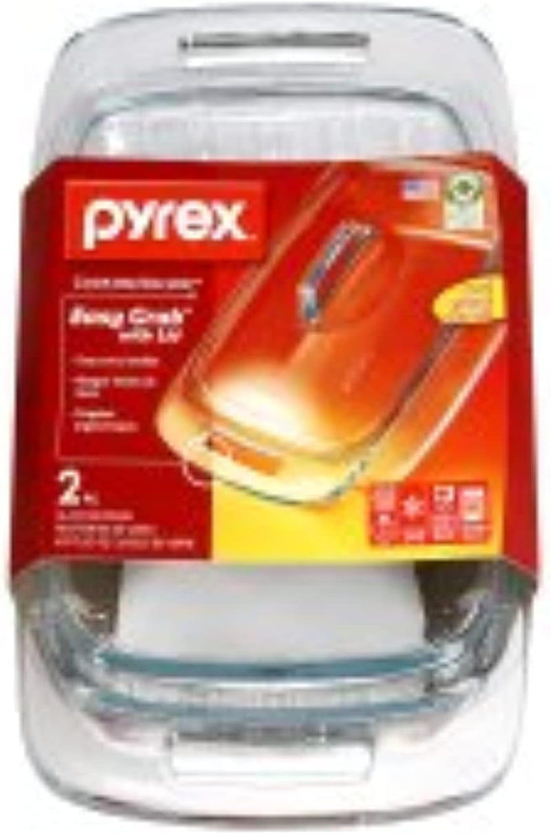 Pyrex 2-in-1 Glass Baking Dish with Lid - Extra Large 52-Qt 9x13 for Casserole  Lasagna