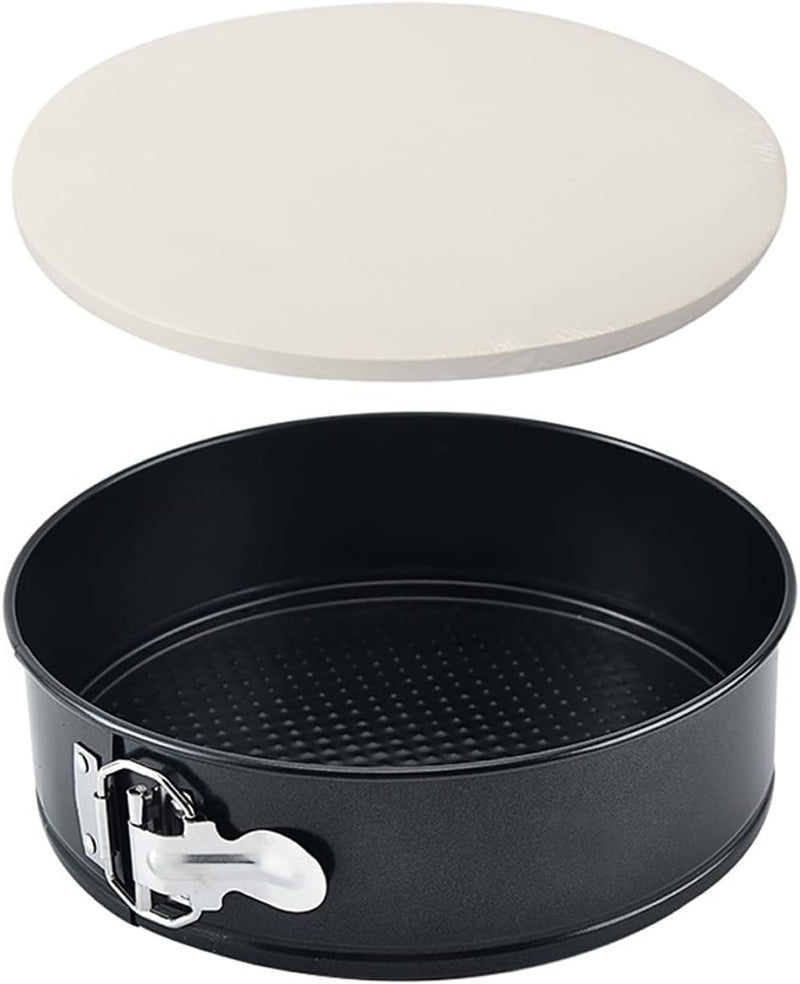 Tellshun 10 Springform Pan - Nonstick Leakproof Round Baking Mold for Cakes Cheesecakes Pizza Quiches