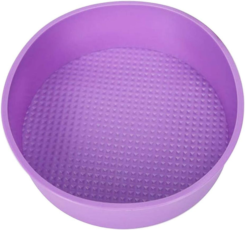 10-Inch Non-Stick Baking Silicone Cake Pan with BPA-Free European-Grade Silicone - 216-Inch Depth