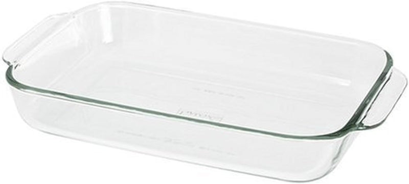 Pyrex 2-Quart Clear Oblong BakingServing Dish - 2 QT