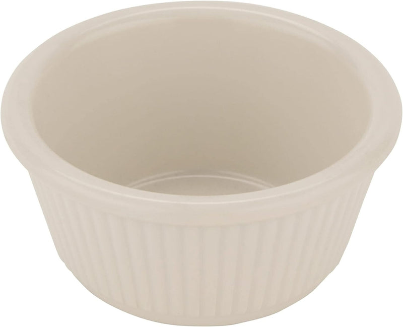 White 25 oz Ramekin - Break Resistant Pack of 12