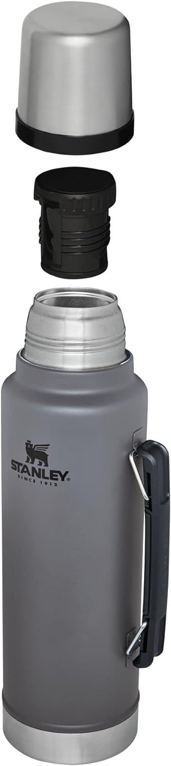 Stanley Wide Mouth Insulated Bottle - 24hr HotCold Stainless Thermos BPA-Free