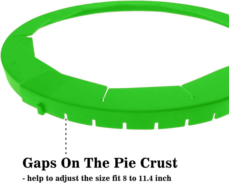 Adjustable Silicone Pie Crust Shield for 8-114 Inch Pies