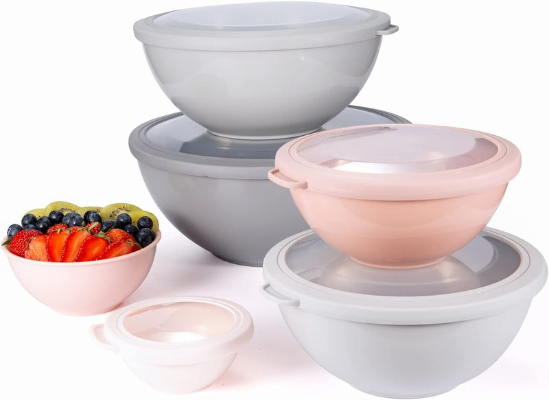 COOK WITH COLOR 12-Piece Nesting Mixing Bowls Set - Blue