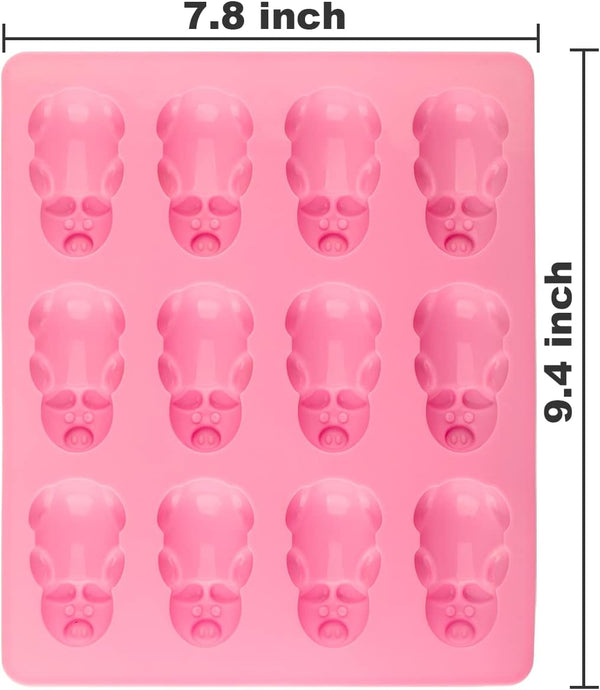 Silicone Baking Pan - 3-in-1 Piggy Pops Mold