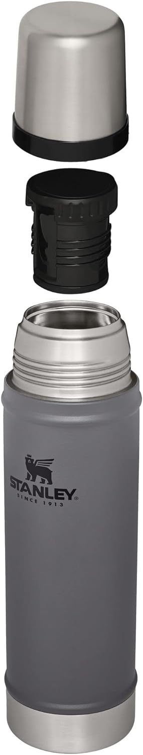 Stanley Wide Mouth Insulated Bottle - 24hr HotCold Stainless Thermos BPA-Free