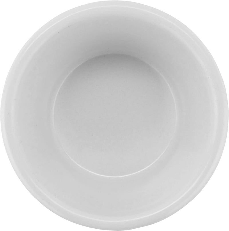 White 25 oz Ramekin - Break Resistant Pack of 12