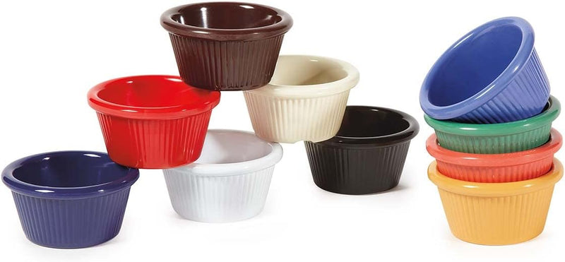 White 25 oz Ramekin - Break Resistant Pack of 12