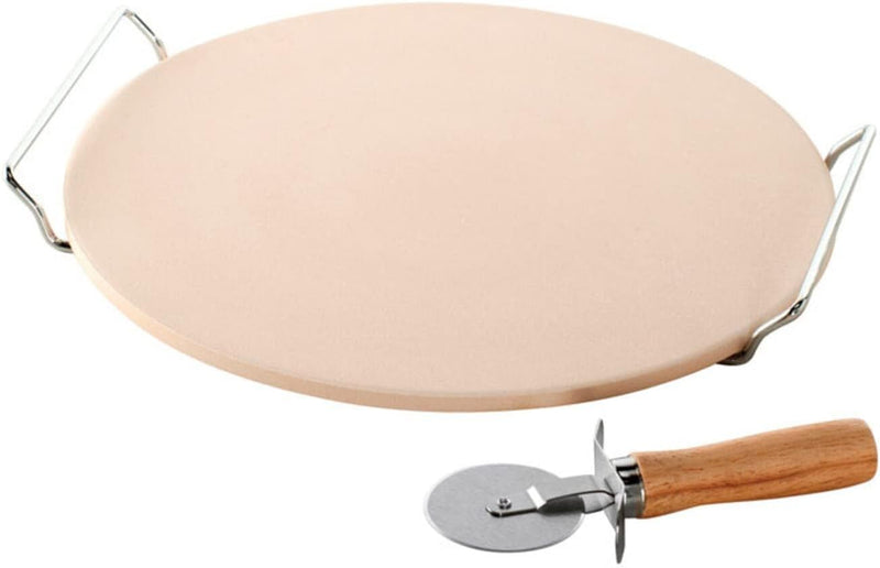 Nordic Ware Pizza Stone Set 13 inch - Tan