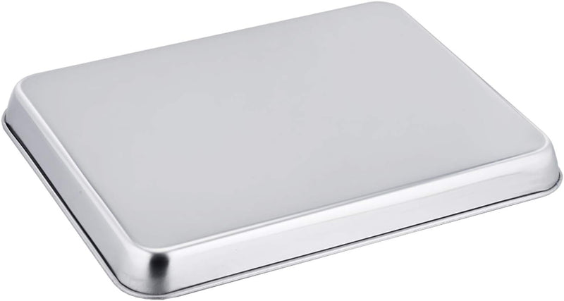 Stainless Steel Toaster Oven Tray Pan - 105x8x1 Dishwasher Safe