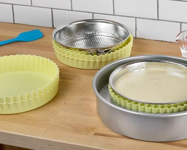 Springform Pan Protector - Easy Bath Cheesecake Wrap