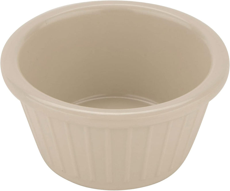 White 25 oz Ramekin - Break Resistant Pack of 12