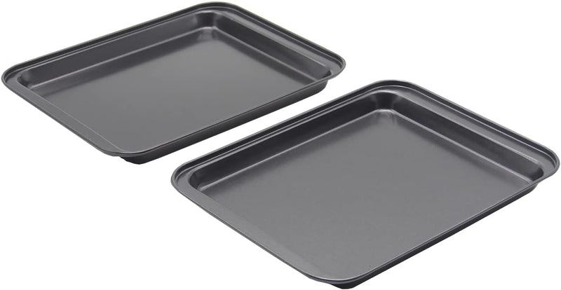 Mini Nonstick Baking Sheets for Toaster or Oven - 2 Pack