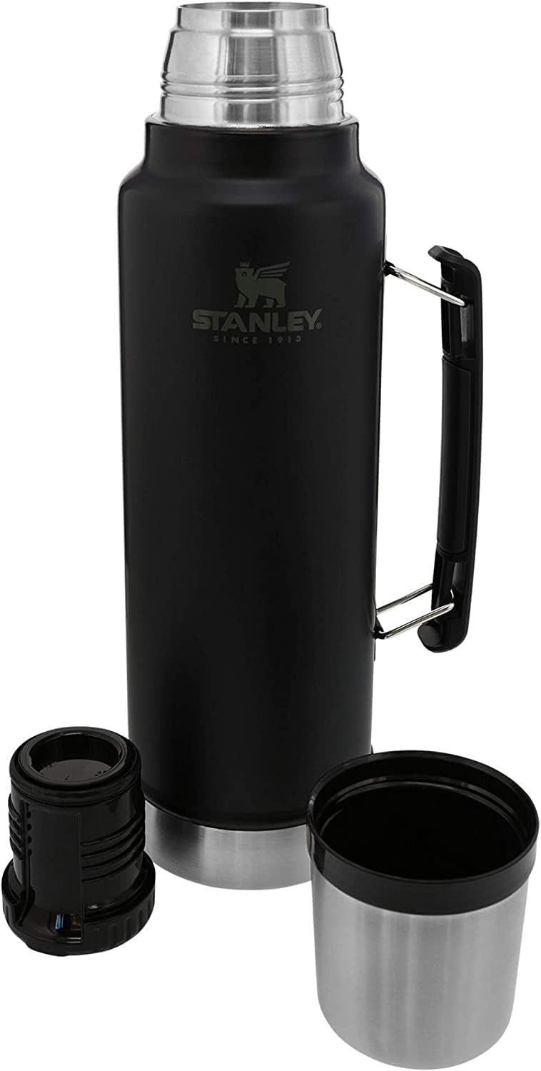 Stanley Wide Mouth Insulated Bottle - 24hr HotCold Stainless Thermos BPA-Free