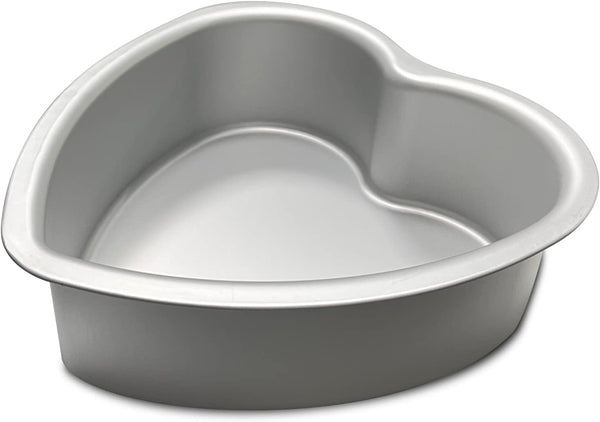 Heart Shaped Cake Pan - 6x3 Inch Aluminum Tin for Weddings Parties and Family Occasions