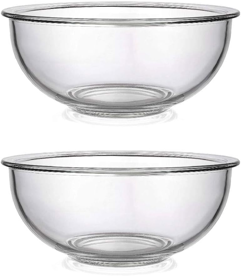 BOVADO USA 1Qt Glass Bowl - Clear Multi-use Glass