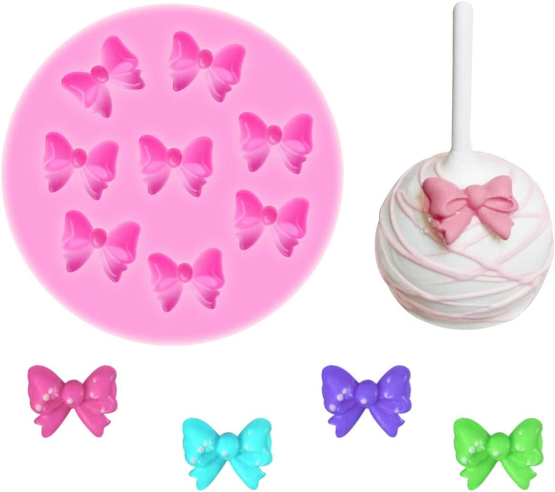 Silicone Fondant Molds - Mini Bow Designs - DIY Cake Decorating