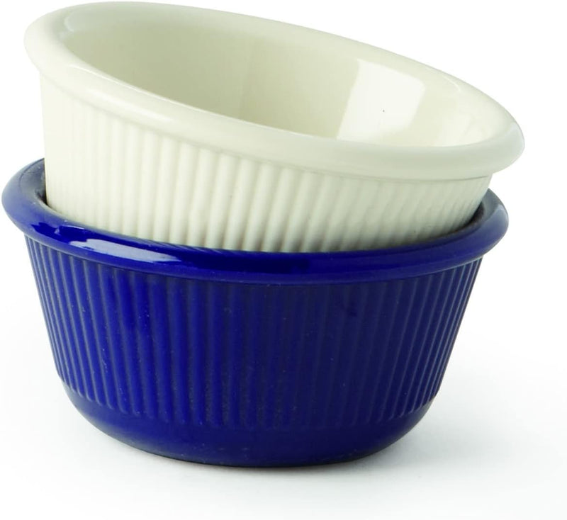 White 25 oz Ramekin - Break Resistant Pack of 12