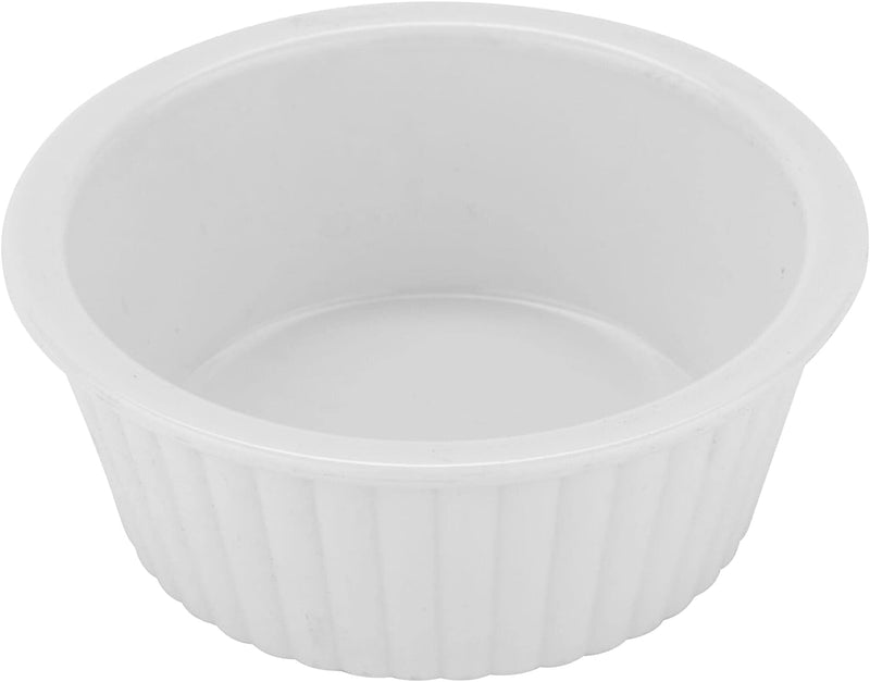 White 25 oz Ramekin - Break Resistant Pack of 12