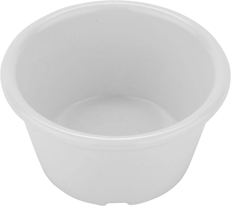 White 25 oz Ramekin - Break Resistant Pack of 12